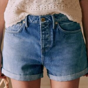 Sezane organic cotton niels shorts euro 34